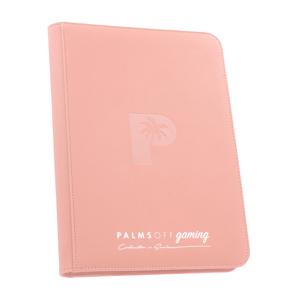 Collector's Series 9 Pocket Zip Trading Card Binder - PINK