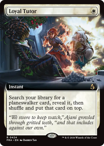 Loyal Tutor [Extended Art] (Reality Fracture)(FRA-424)(R)