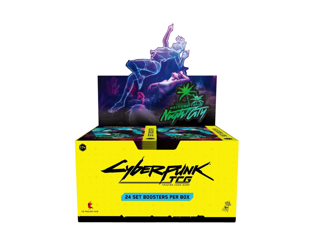 Cyberpunk TCG: Booster Display – Welcome to Night City