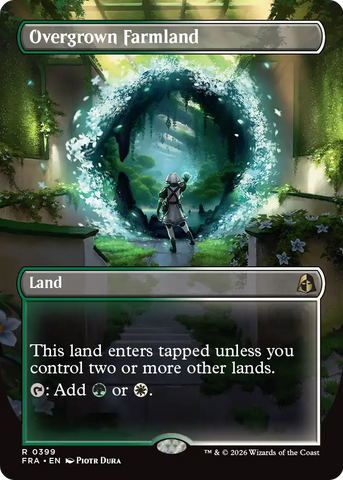 Overgrown Farmland [Borderless] (Reality Fracture)(FRA-399)(R)