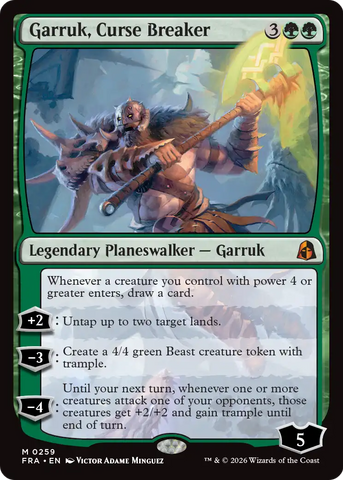 Garruk, Curse Breaker (Reality Fracture)(FRA-259)(M)
