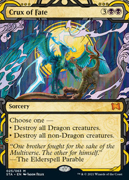 Crux of Fate (Foil Etched) [Strixhaven: Mystical Archive]