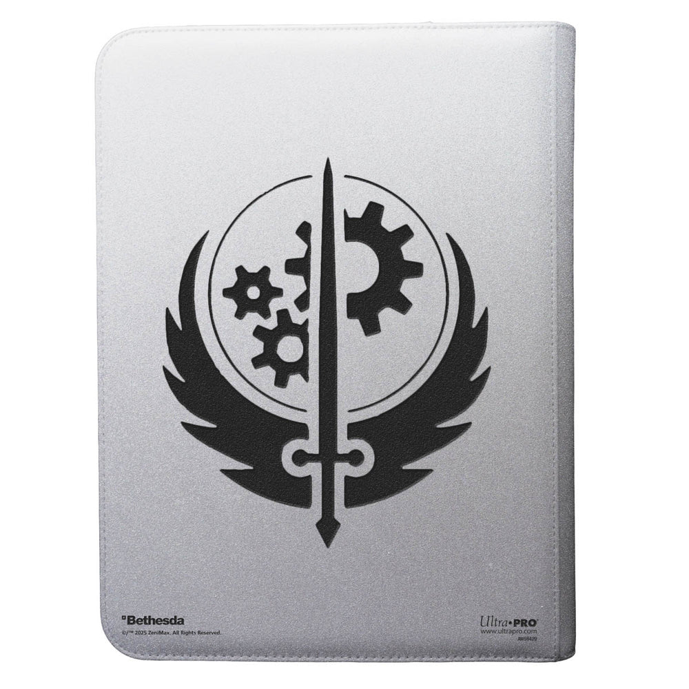 Ultra Pro: UP16586 Brotherhood of Steel 9-Pocket Zippered PRO Binder for Bethesda - Fallout