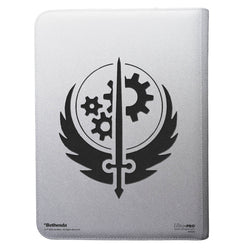 Ultra Pro: UP16586 Brotherhood of Steel 9-Pocket Zippered PRO Binder for Bethesda - Fallout