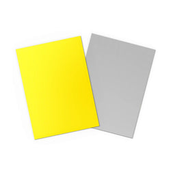 Dragon Shield: Sleeves – Matte Dual – Yellow & Silver