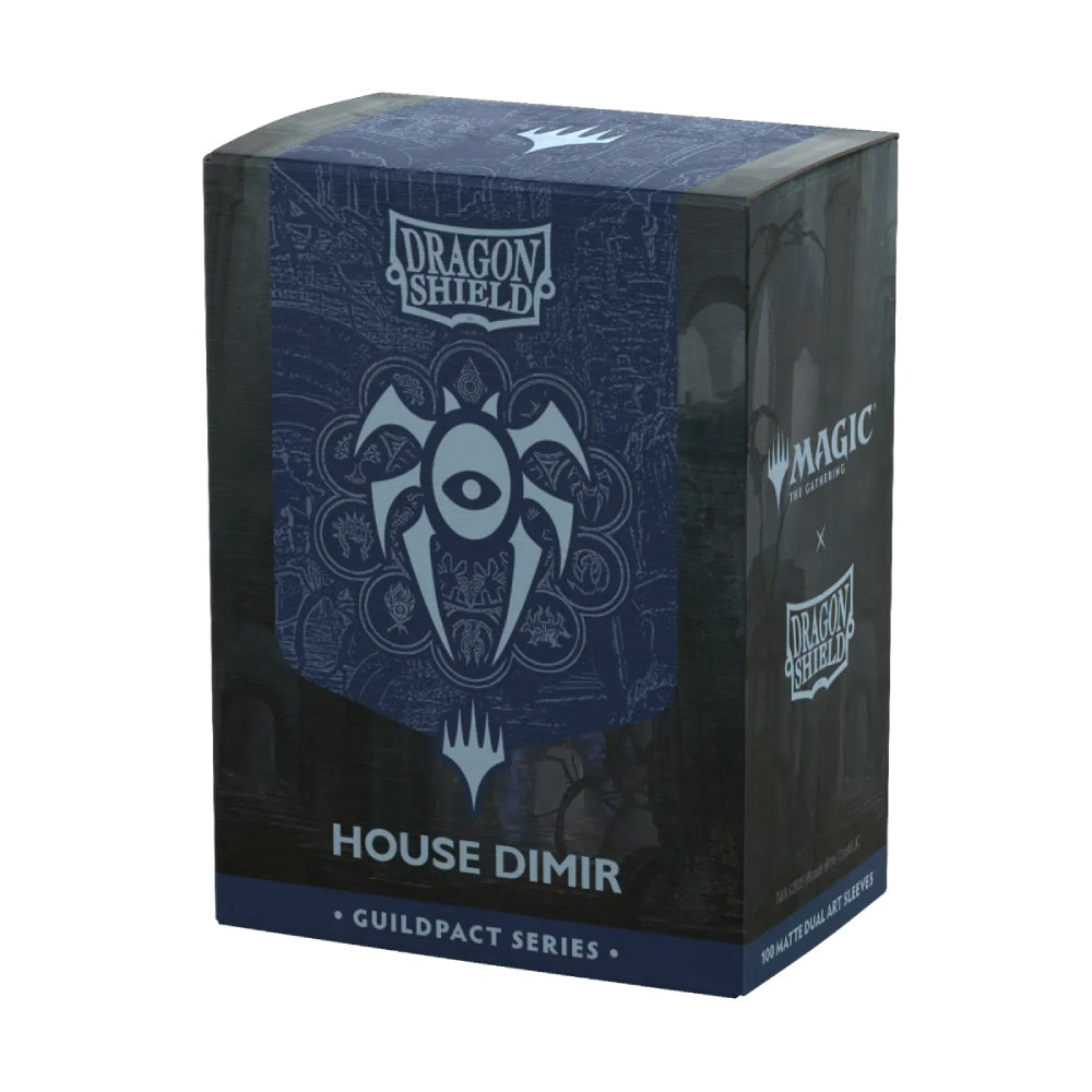 Dragon Shield: Sleeves – Matte Dual Art – MTG Guildpact Series: House Dimir