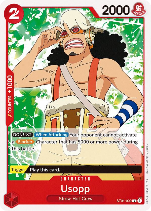 Usopp (Starter Deck 1: Straw Hat Crew)(ST01-002)(C)