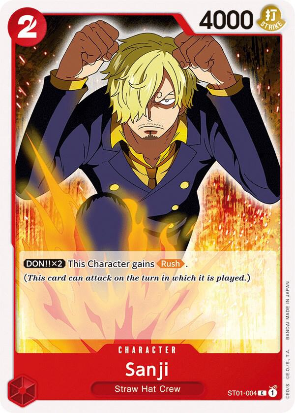 Sanji (Starter Deck 1: Straw Hat Crew)(ST01-004)(C)