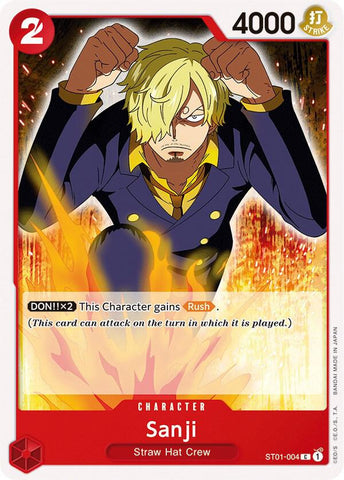 Sanji (Starter Deck 1: Straw Hat Crew)(ST01-004)(C)