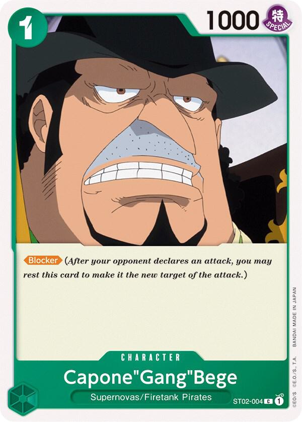 Capone"Gang"Bege (Starter Deck 2: Worst Generation)(ST02-004)(C)
