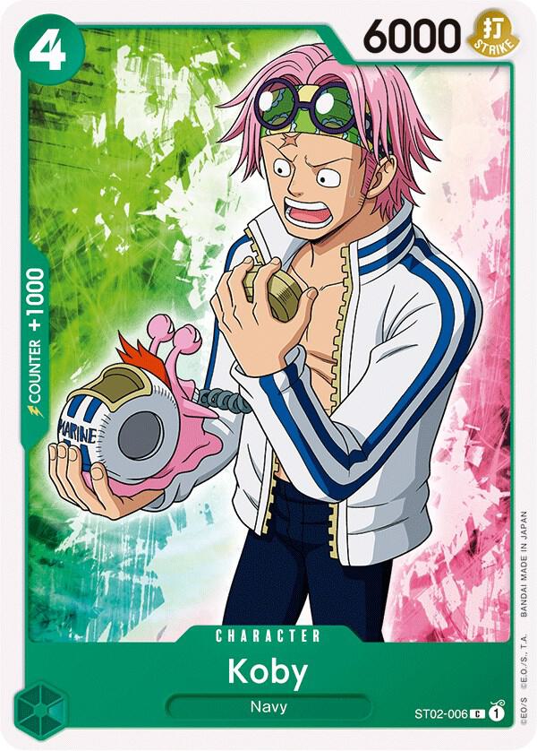 Koby (Starter Deck 2: Worst Generation)(ST02-006)(C)