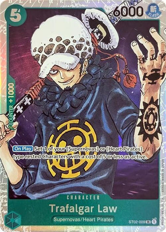 Trafalgar Law - Foil (Starter Deck 2: Worst Generation)(ST02-009)(SR)
