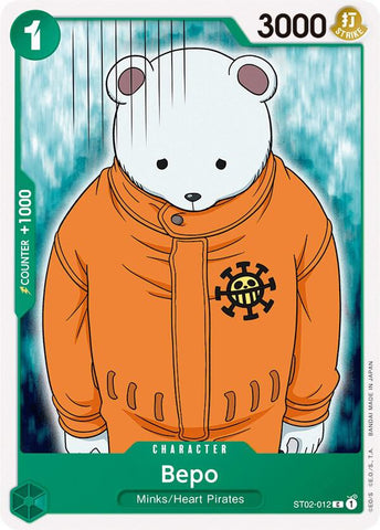Bepo (Starter Deck 2: Worst Generation)(ST02-012)(C)