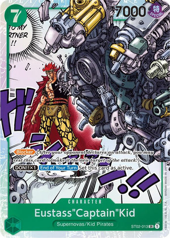 Eustass"Captain"Kid (013) - Foil (Starter Deck 2: Worst Generation)(ST02-013)(SR)