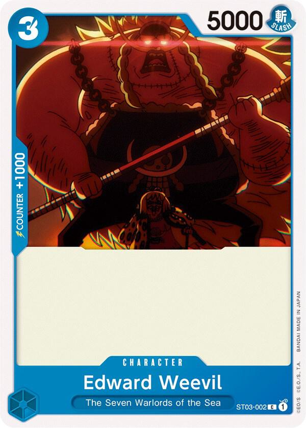 Edward Weevil (Starter Deck 3: The Seven Warlords of The Sea)(ST03-002)(C)