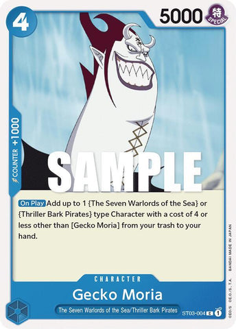 Gecko Moria (Starter Deck 3: The Seven Warlords of The Sea)(ST03-004)(C)
