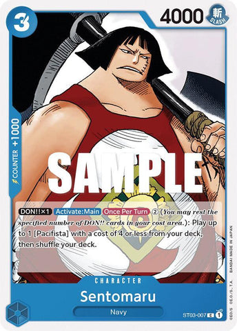 Sentomaru (Starter Deck 3: The Seven Warlords of The Sea)(ST03-007)(C)