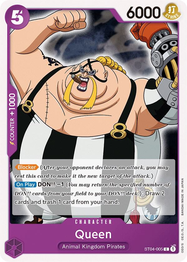 Queen (Starter Deck 4: Animal Kingdom Pirates)(ST04-005)(C)