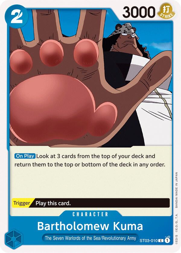 Bartholomew Kuma (Starter Deck 3: The Seven Warlords of The Sea)(ST03-010)(C)