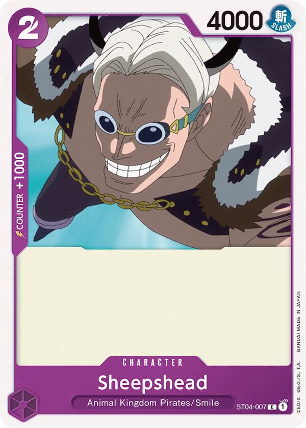 Sheepshead (Starter Deck 4: Animal Kingdom Pirates)(ST04-007)(C)