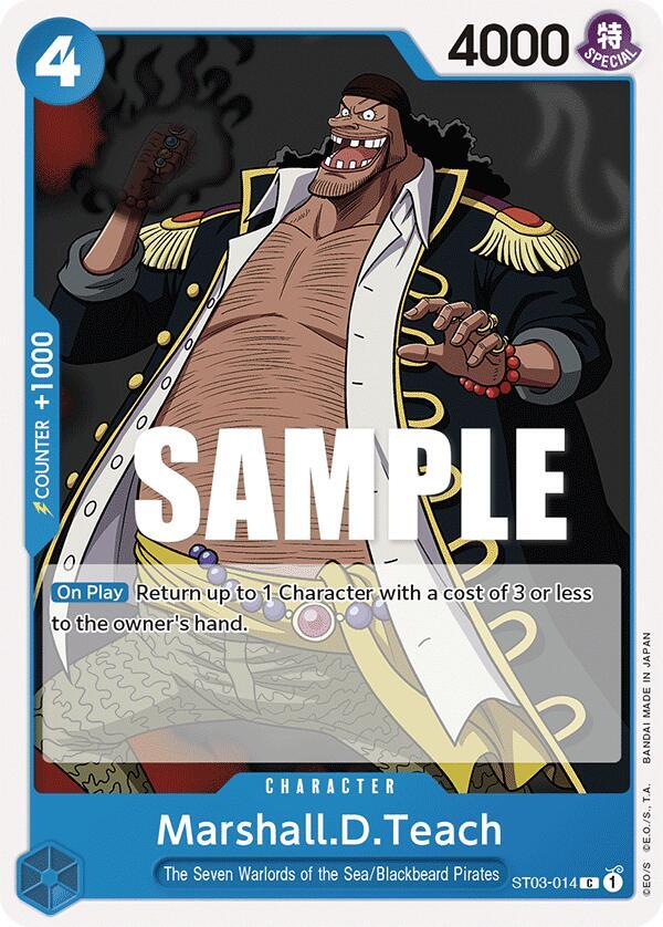 Marshall.D.Teach (Starter Deck 3: The Seven Warlords of The Sea)(ST03-014)(C)