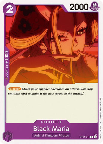 Black Maria (Starter Deck 4: Animal Kingdom Pirates)(ST04-011)(C)