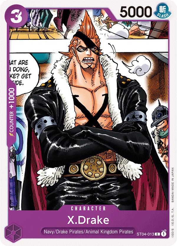 X.Drake (Starter Deck 4: Animal Kingdom Pirates)(ST04-013)(C)