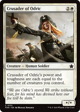 Crusader of Odric (0731) [Foundations]