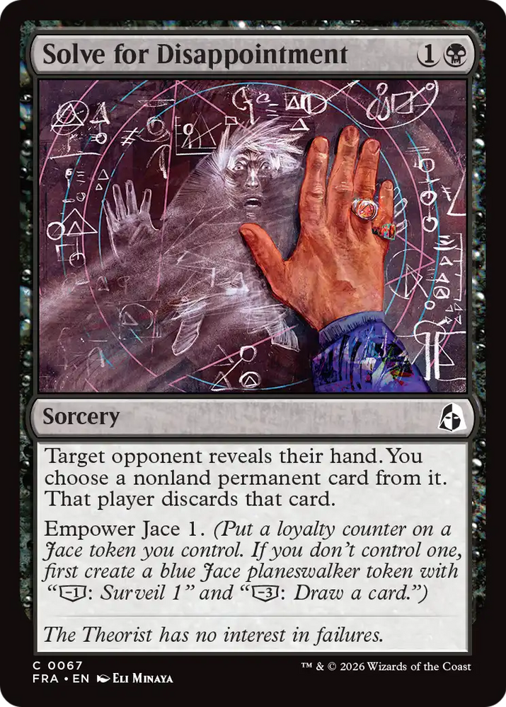 Solve for Disappointment (Reality Fracture)(FRA-67)(C)