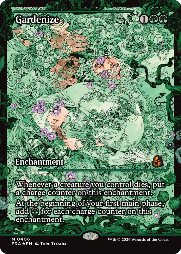 Gardenize [Showcase] (0406) [Foil] (Reality Fracture)(FRA-406)(M)