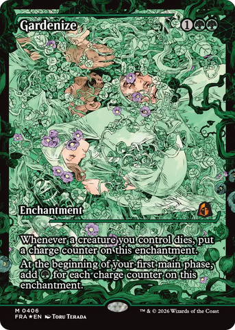 Gardenize [Showcase] (0406) [Foil] (Reality Fracture)(FRA-406)(M)