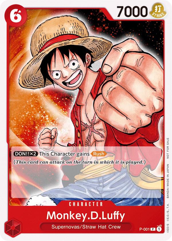Monkey.D.Luffy [Promotion Pack 2022] (One Piece Promotion Cards)(P-001)(PR)