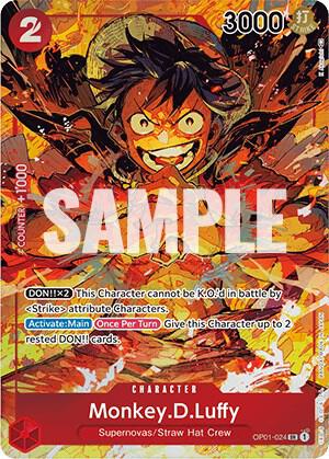 Monkey.D.Luffy (024) - Parallel - Foil (Romance Dawn)(OP01-024)(SR)