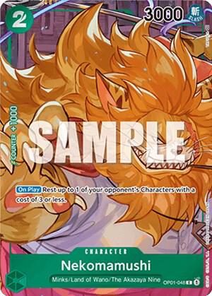 Nekomamushi - Box Topper - Foil (Romance Dawn)(OP01-048)(C)
