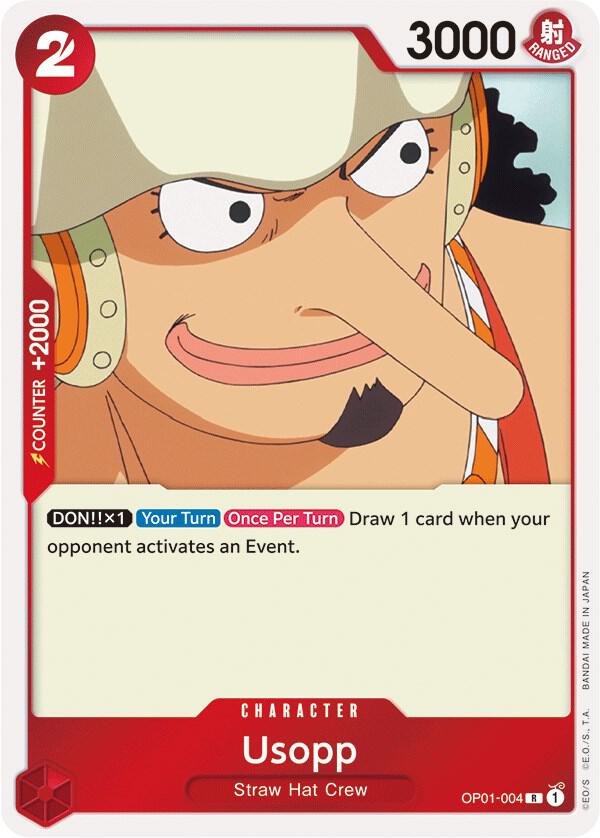 Usopp - Foil (Romance Dawn)(OP01-004)(R)