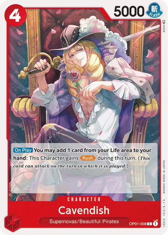 Cavendish (Romance Dawn)(OP01-008)(C)
