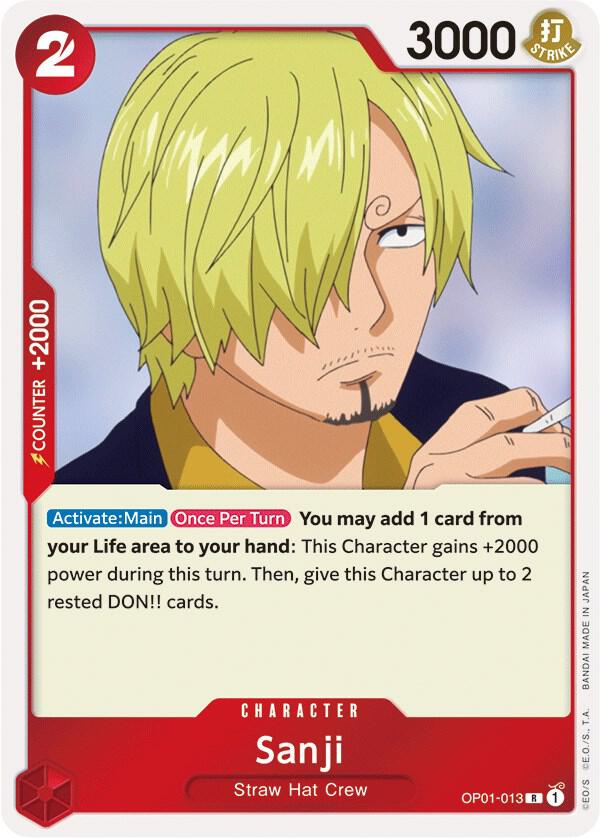 Sanji - Foil (Romance Dawn)(OP01-013)(R)