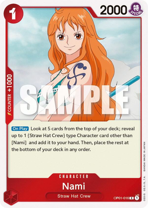 Nami - Foil (Romance Dawn)(OP01-016)(R)