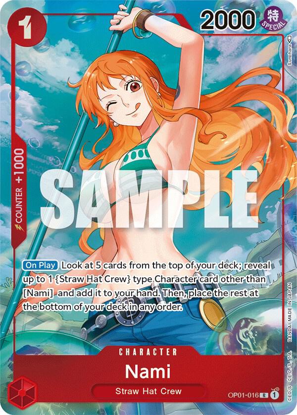 Nami - Parallel - Foil (Romance Dawn)(OP01-016)(R)