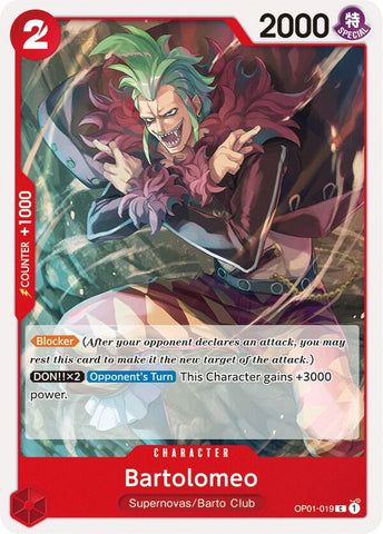 Bartolomeo (Romance Dawn)(OP01-019)(C)