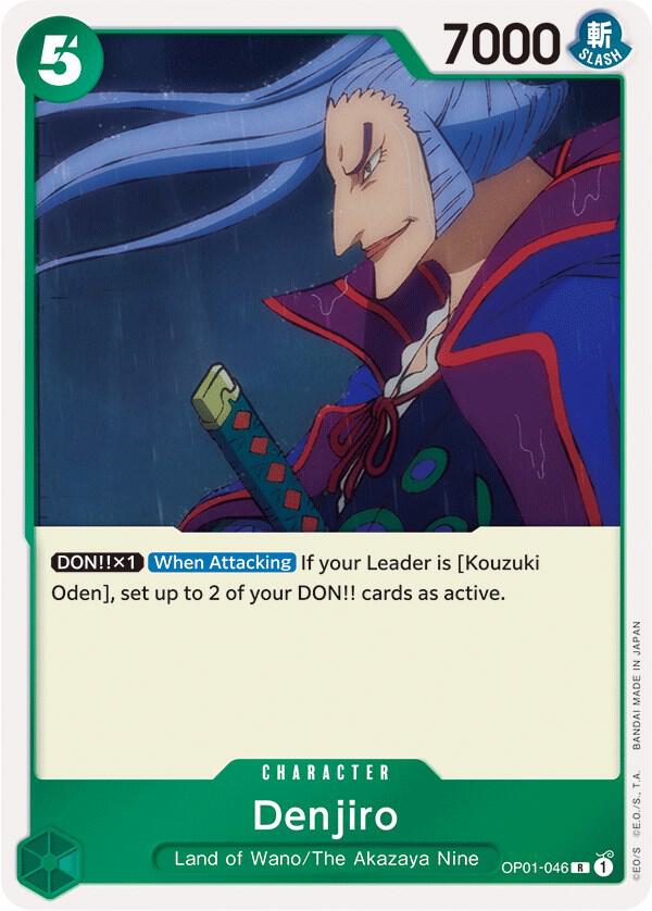 Denjiro - Foil (Romance Dawn)(OP01-046)(R)
