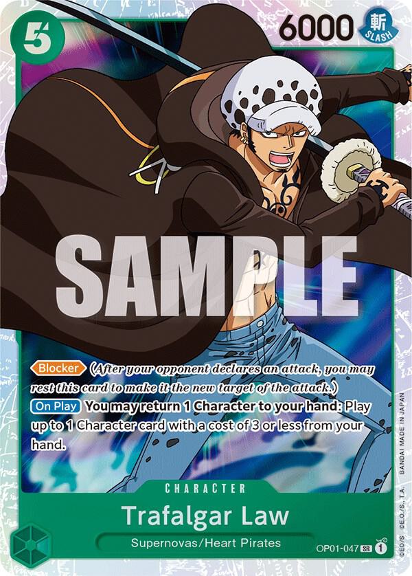 Trafalgar Law (047) - Foil (Romance Dawn)(OP01-047)(SR)