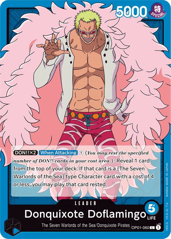 Donquixote Doflamingo (060) (Romance Dawn)(OP01-060)(L)