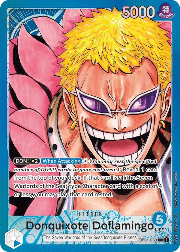 Donquixote Doflamingo (060) - Parallel - Foil (Romance Dawn)(OP01-060)(L)