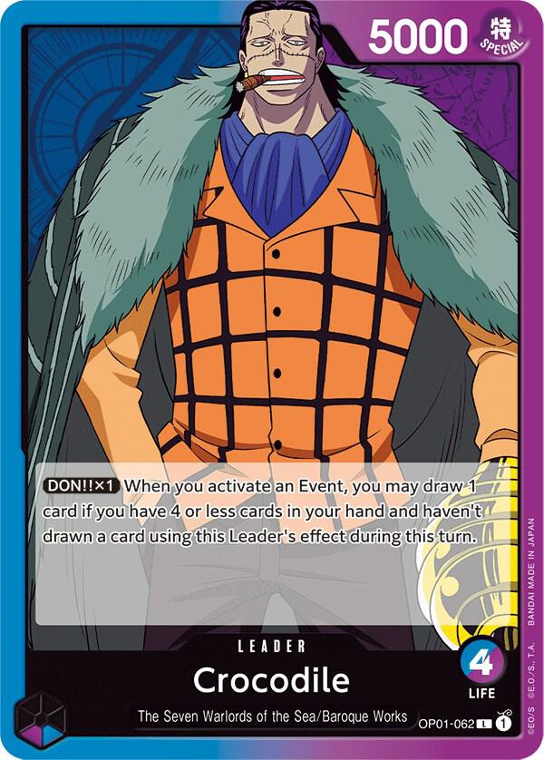 Crocodile (062) (Romance Dawn)(OP01-062)(L)