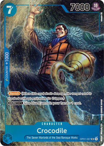 Crocodile (067) - Parallel - Foil (Romance Dawn)(OP01-067)(SR)