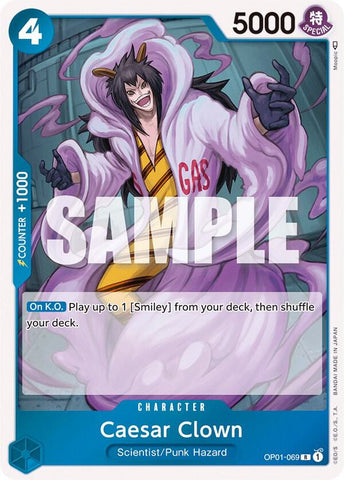 Caesar Clown - Foil (Romance Dawn)(OP01-069)(R)