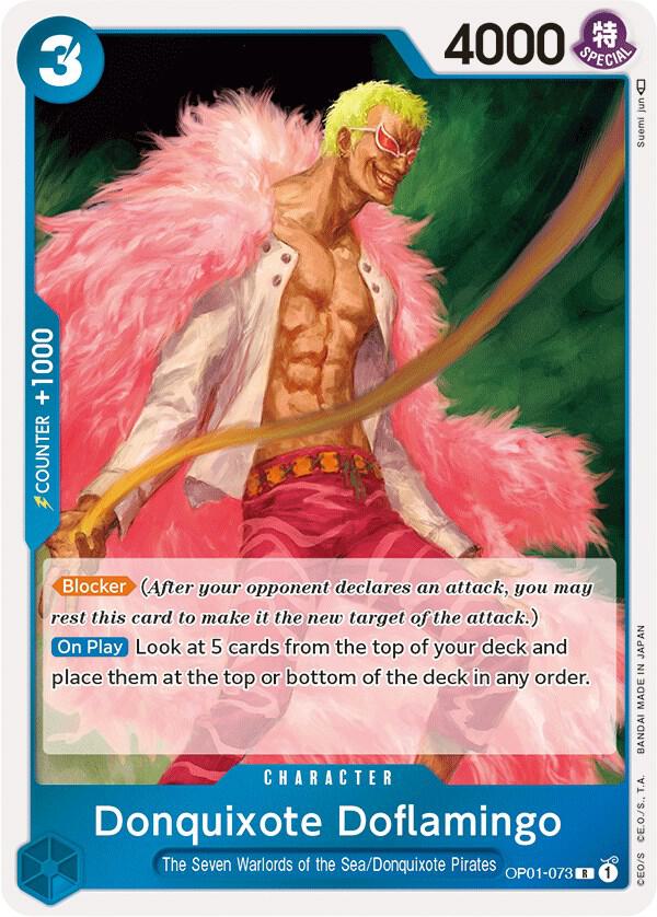 Donquixote Doflamingo (073) - Foil (Romance Dawn)(OP01-073)(R)