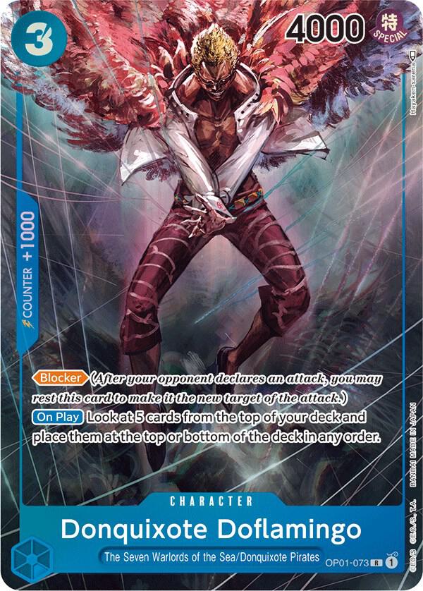Donquixote Doflamingo (073) - Parallel - Foil (Romance Dawn)(OP01-073)(R)