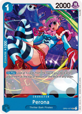 Perona (Romance Dawn)(OP01-077)(UC)